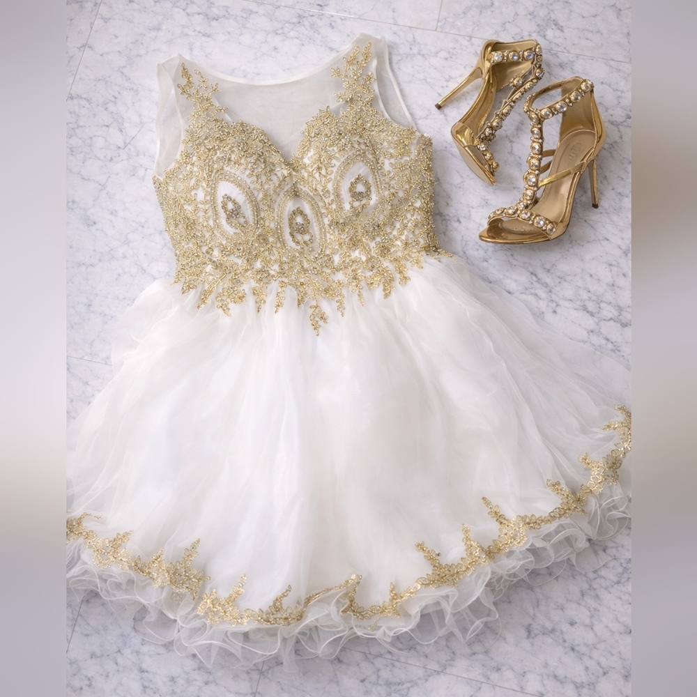 Cinderella Divine Mini Dress & Goddess Shoes Bundle